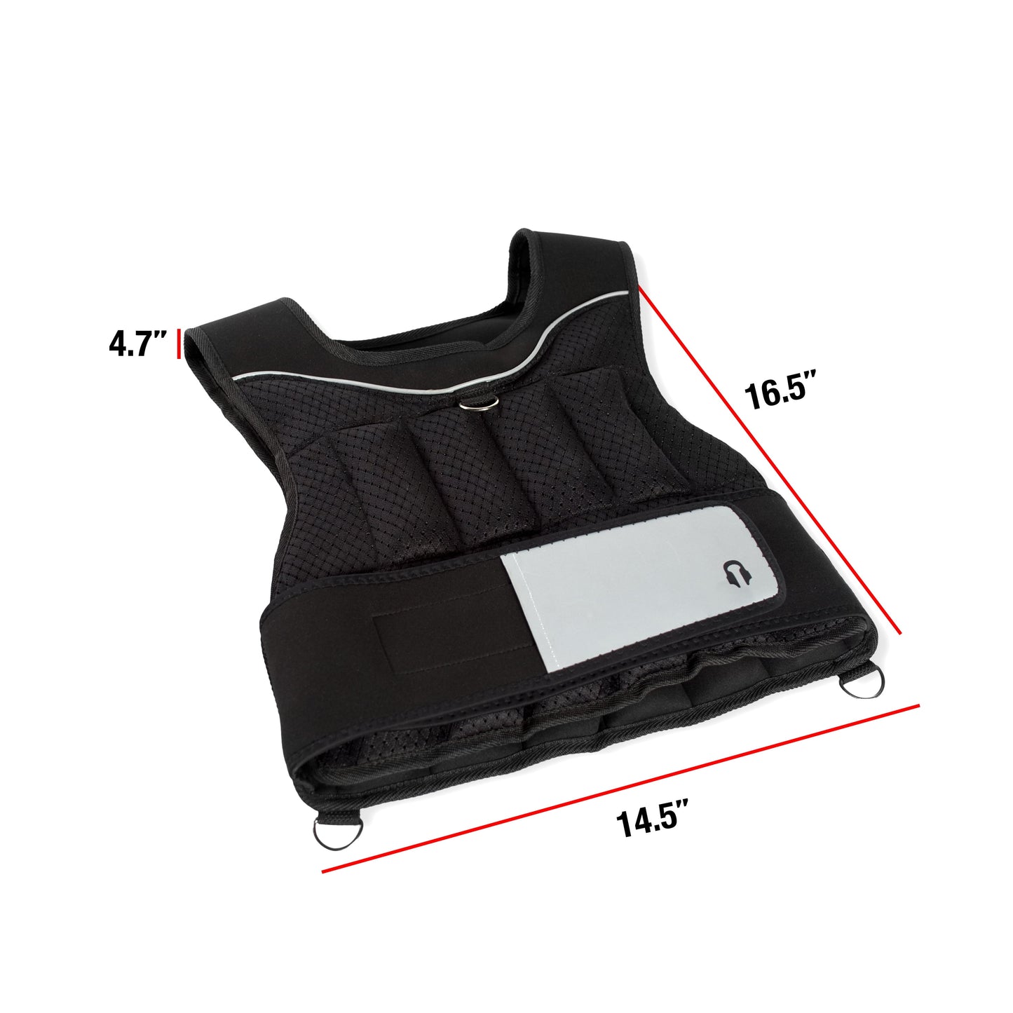 20 Lb. Adjustable Weighted Vest